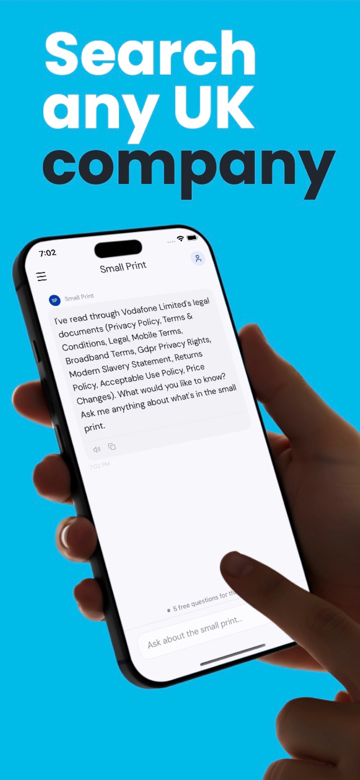 Chat about documents